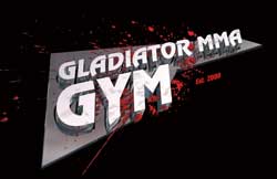 Gladiator Mixed Martial Arts gym logo