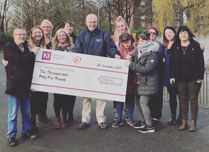 HelpingAngelsCheque Cheque-presentation-to-charity-helping-angles-in-stoke-on-trent
