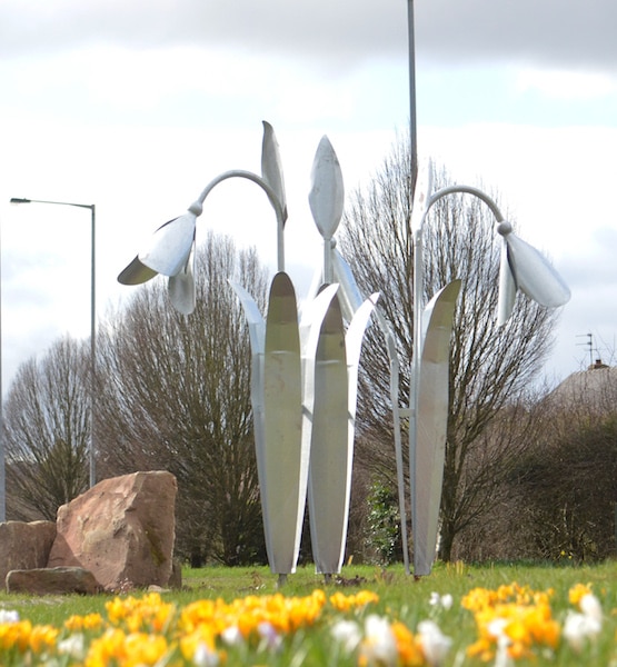 Snowdrop-roundabout-Newcastle-under-Lyme