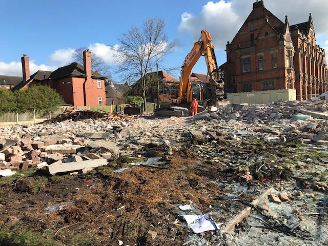 Local-Centre-Demolition-Fenton-Stoke-on-Trent