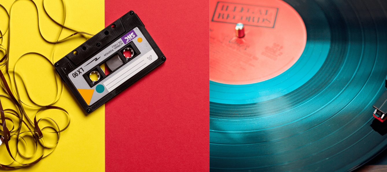 Vinyl-and-Cassette-tape